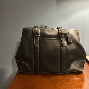 Coach Black Leather Women’s Purse